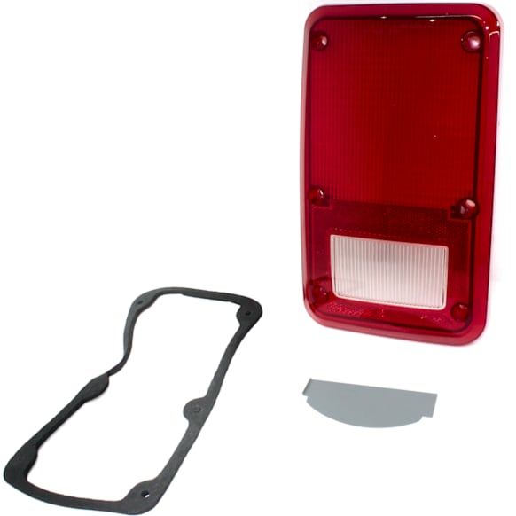 Driver Side, Tail Light Lens