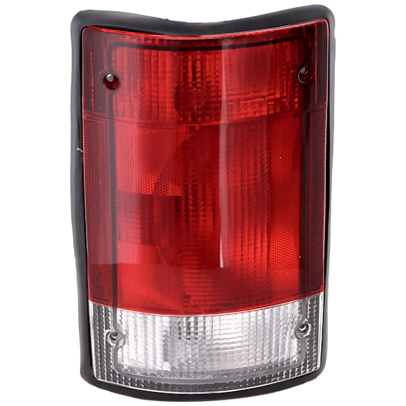 1998 Ford Econoline Super Duty - Driver Side Halogen Tail Light, Without bulb(s), OE Replacement