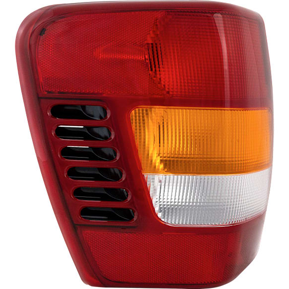 2000 Jeep Grand Cherokee - Driver Side Halogen Tail Light, Without bulb(s), OE Replacement