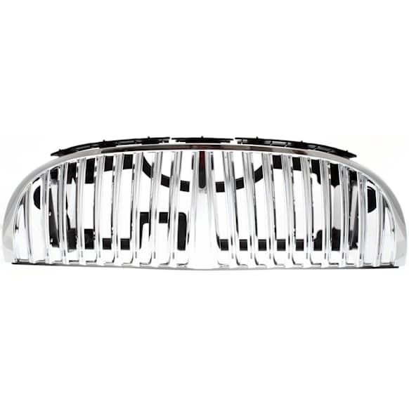 1998-2002 Lincoln Town Car - Grille, Chrome Shell with Silver Insert, 8 Cyl., 4.6L Engine