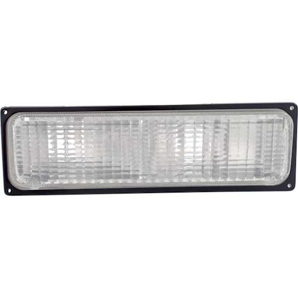 Front, Passenger Side Turn Signal Light, without Bulb, Dual Sealed Beam Headlights