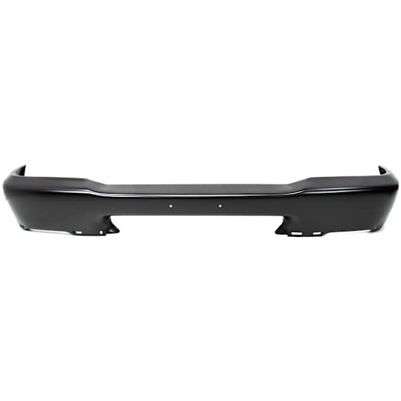 Front Bumper, Painted Black, Without Mounting Brackets