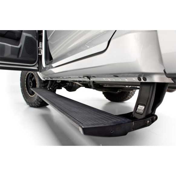 2022 Ford Ranger - PowerStep Series Running Boards, Black, Powered, Aluminum, Set of 2