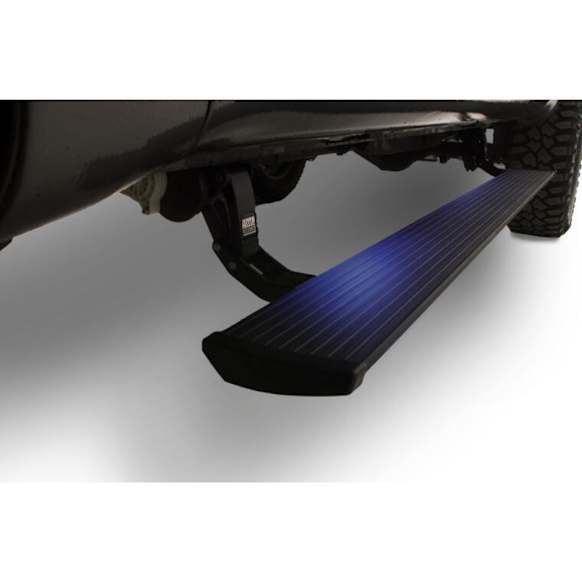 2021 Ford Transit-350 - PowerStep Series Running Boards, Black, Powered, Aluminum, Set of 2