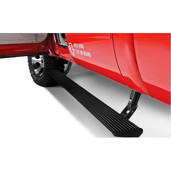 76254-01A PowerStep XL Series Running Boards, Powdercoated Black Powered Aluminum Set of 2