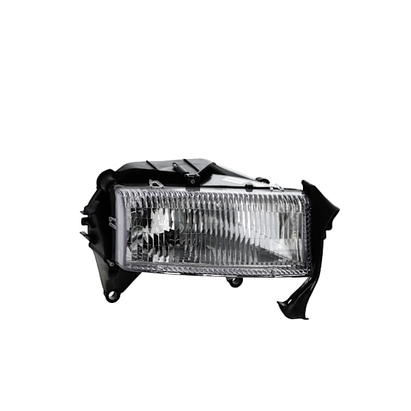Passenger Side Headlight, with Bulb, Halogen, Clear Lens, without Park Lamp, with Bracket