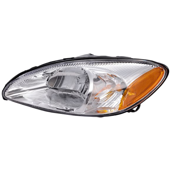 2004 Ford Taurus - Driver Side Halogen Headlight, With bulb(s), OE Replacement