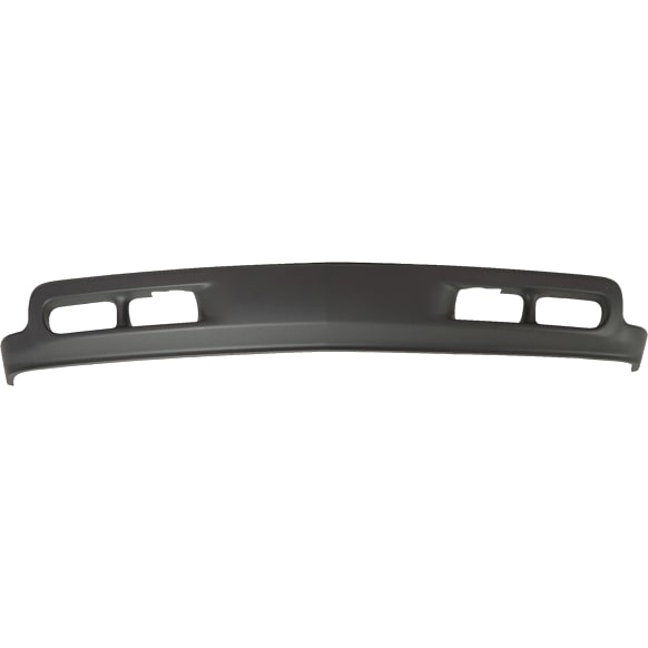 Front Lower Valance, Air Deflector, Textured Black, For Models With Tow Hooks and Fog Lights