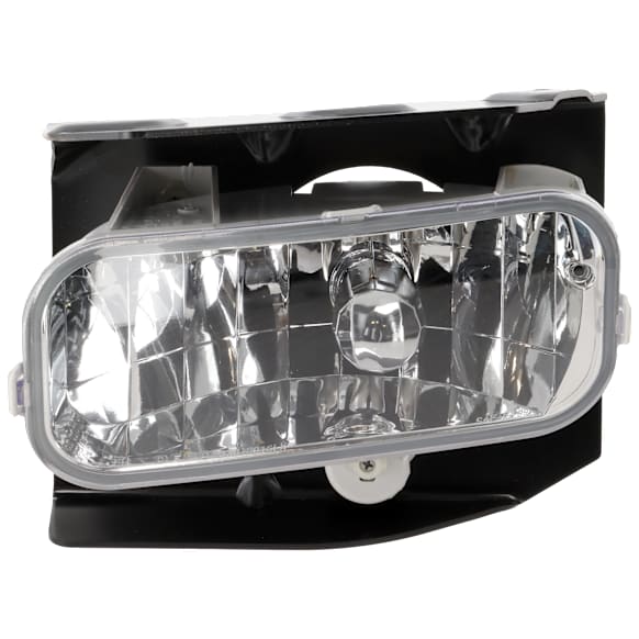 Front, Driver and Passenger Side Fog Lights, with Bulbs, Halogen, H10, 12V, 42W/45W, Chrome Interior