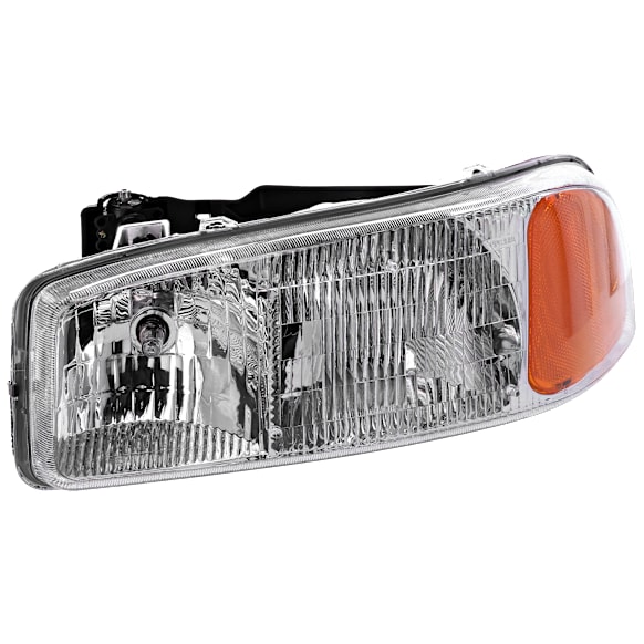 2004 GMC Sierra 1500 - Driver Side Halogen Headlight, With bulb(s), Extended Cab Pickup, OE Replacement
