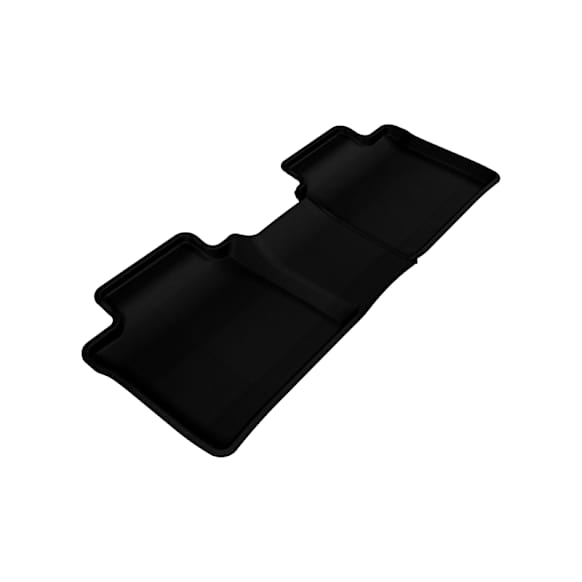2007 Toyota Camry - Second Row Molded Floor Liner, enginedesignationname: 2GRFE, FI, Naturally Aspirated, GAS, Black, Made of Rubber, KAGU All-Weather Custom Fit Series