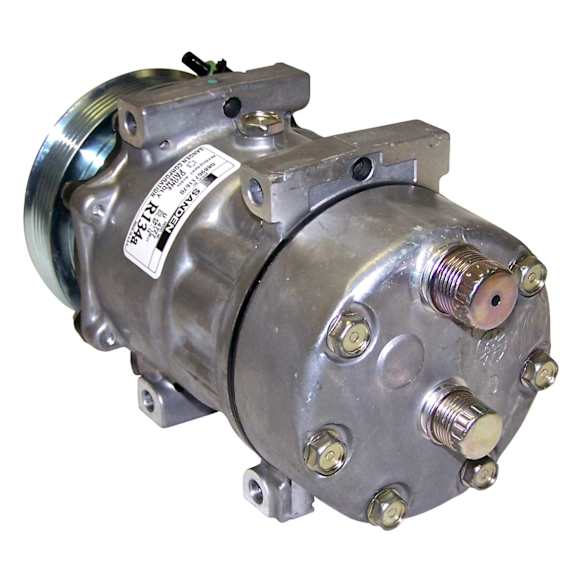 55037359AB A/C Compressor, With Clutch, 6-Groove Pulley