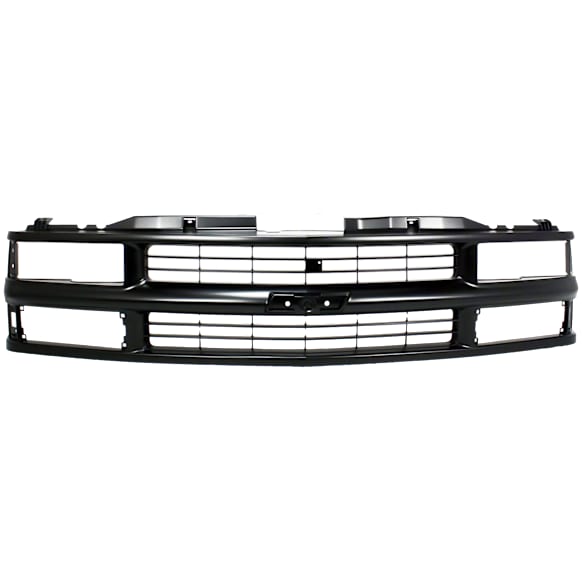Grille, Painted Black, For Models with Composite Headlamp