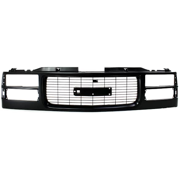 1997 GMC C1500 Sierra SL - Grille, Black, For Models With Composite Headlights