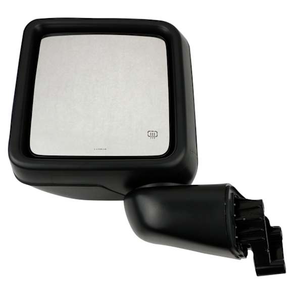 2023 Jeep Gladiator - Driver Side Mirror, Power, With  s, Without Blind Spot Detection, Power Adjust, Heated, Black, Non-Folding, No Signal Light, No Blind Spot Feature, No Memory, No Puddle Light, No Auto-Dimming
