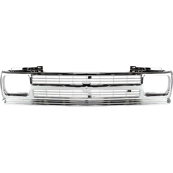 1991-1993 Chevrolet S10 - Grille Assembly, Chrome Shell and Insert