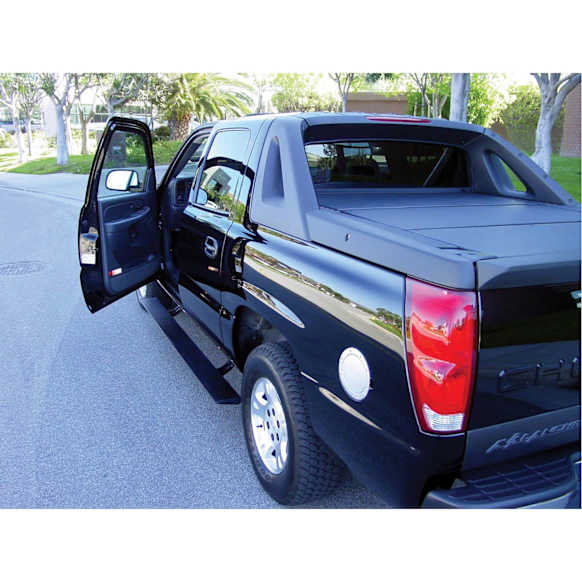 75125-01A PowerStep Series Running Boards, Powdercoated Black Powered Aluminum Set of 2