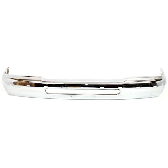 1993-1997 Ford Ranger - Front Bumper, Chrome, With Molding Holes, Without Mounting Brackets