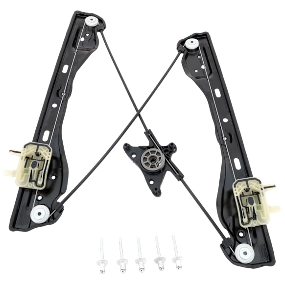 Front, Passenger Side Power Window Regulator, Without Motor