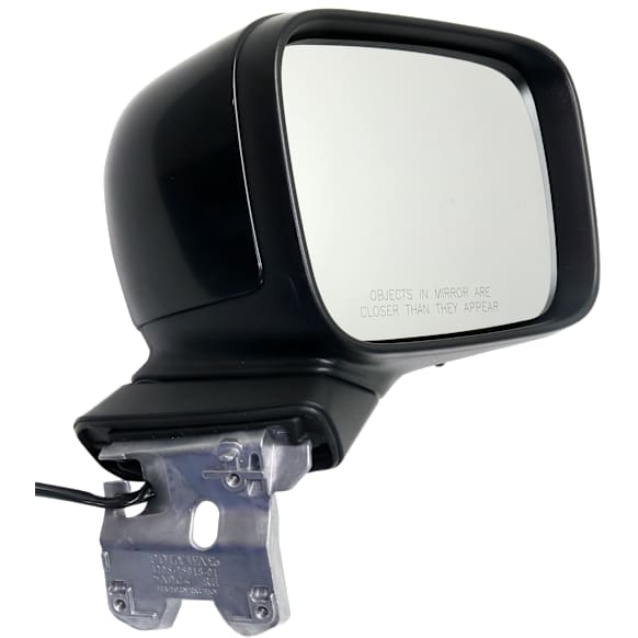 Passenger Side Mirror, Power, Manual Folding, Heated, Paintable, No Signal Light, No Memory, No Puddle Light, No Auto-Dimming, No Blind Spot Feature