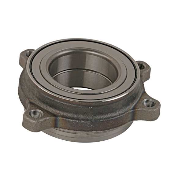 512652 Rear, Driver or Passenger Side Wheel Hub, 4 Lugs, With Bearing,, Problem Solver Series