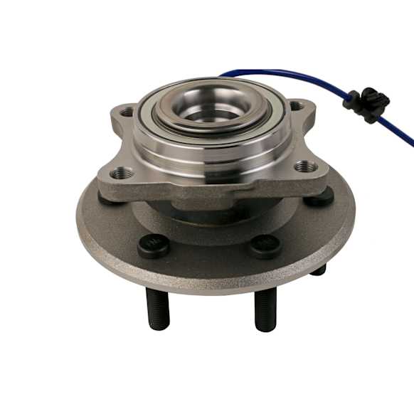 541019 Rear, Driver or Passenger Side Wheel Hub, 6 Lugs, With Bearing,, 3.5L, 6Cyl, Problem Solver Series