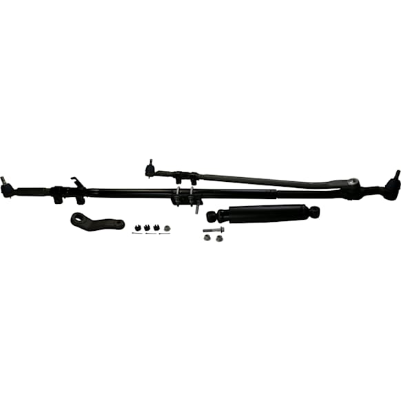 2008 Dodge Ram 3500 - Steering Linkage Assembly, Contains Adjusting Sleeves, Drag Link, Tie Rod Ends, Pitman Arm And Damper