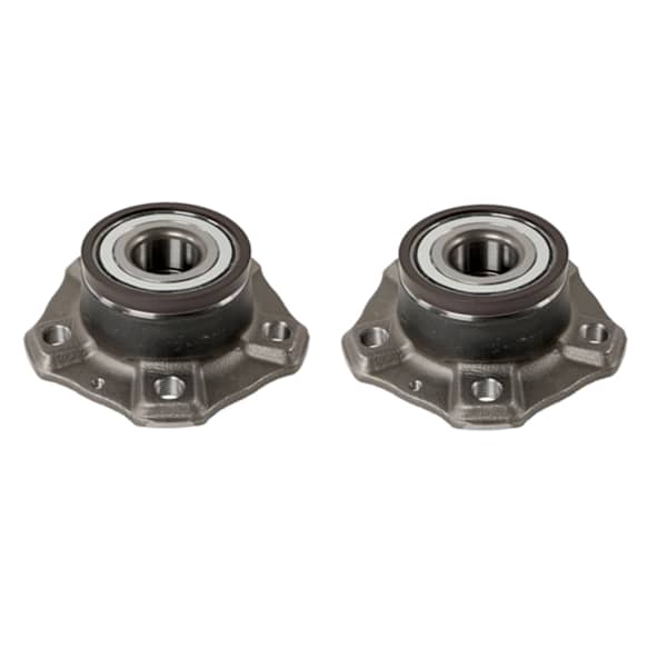 SET-MO512598-2 Wheel Hub, 5 Lugs, Sensor Included,, Problem Solver Series