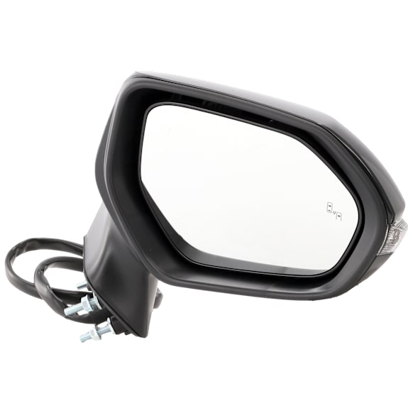 2024 Toyota Corolla - Passenger Side Mirror,  Japan Built Vehicle, Power Adjust, Heated, Paintable, Manual Folding, In-housing Signal Light, With Blind Spot Detection in Glass, No Memory, No Puddle Light, No Auto-Dimming, Sedan
