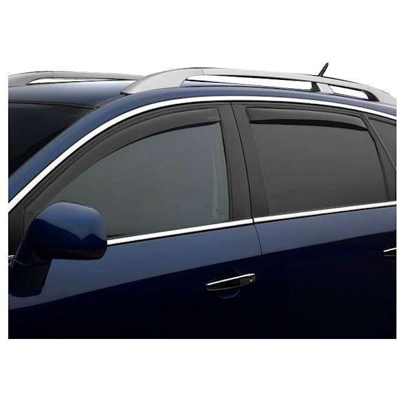 80914 Front, Driver and Passenger Side Window Visor, Smoke