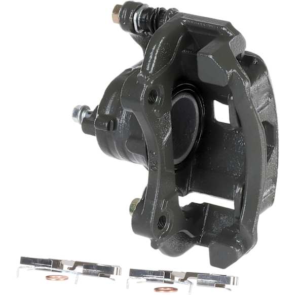 2015 Nissan Versa Note - Front, Driver Side Brake Caliper, Front Wheel Drive, With Metal Piston; With Mounting Bracket, Reman Series