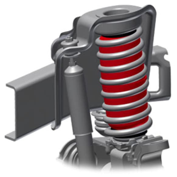 2005 Toyota 4Runner - Rear, Driver and Passenger Side, Air Spring, 4WD, 1000 Series