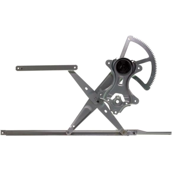 82-10016D Front, Passenger Side OE Replacement Series Power Window Regulator, Without Motor