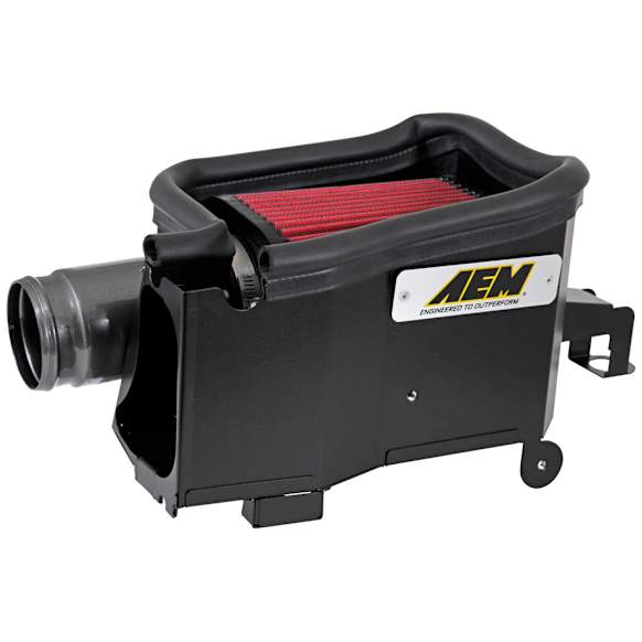 21-807C Cold Air Intake, Dry Synthetic Air Filter, Aluminum Gunmetal Gray Tube, Sold Individually