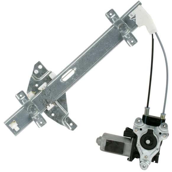 82-198AR Rear, Driver Side New Series Power Window Regulator, With Motor