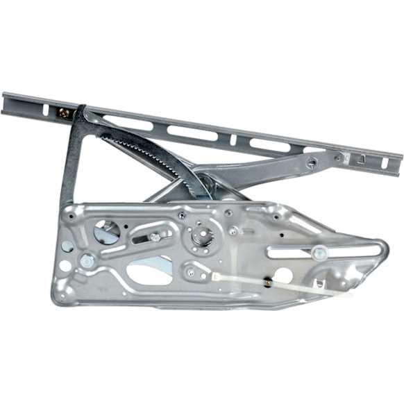 82-3442B Front, Driver Side New Series Power Window Regulator, Without Motor