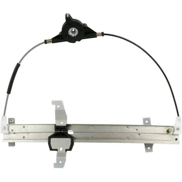 82-382D Rear, Passenger Side New Series Power Window Regulator, Without Motor