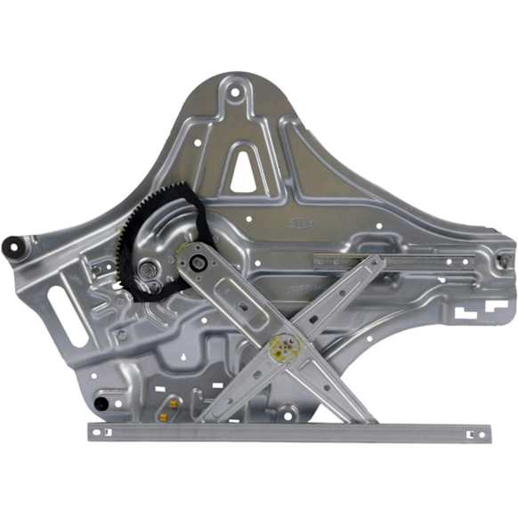 82-45028A Front, Passenger Side New Series Power Window Regulator, Without Motor