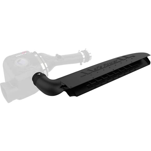 54-76012-S Air Intake Scoop - Black, Direct Fit, Sold Individually