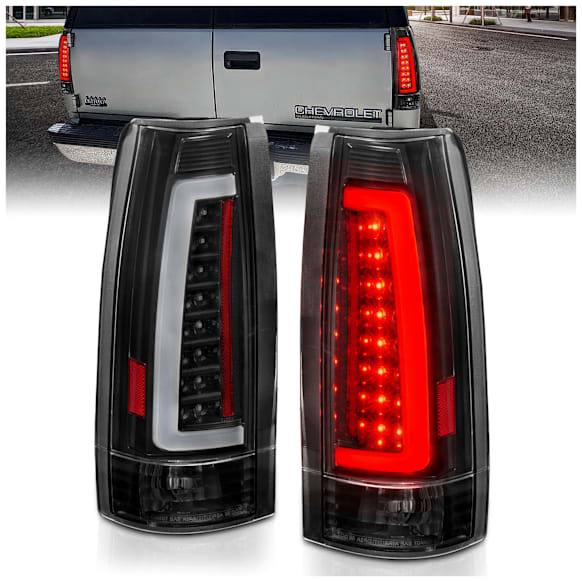 311344 Driver and Passenger Side LED Tail Light, With bulb(s), Clear Lens, LED Series
