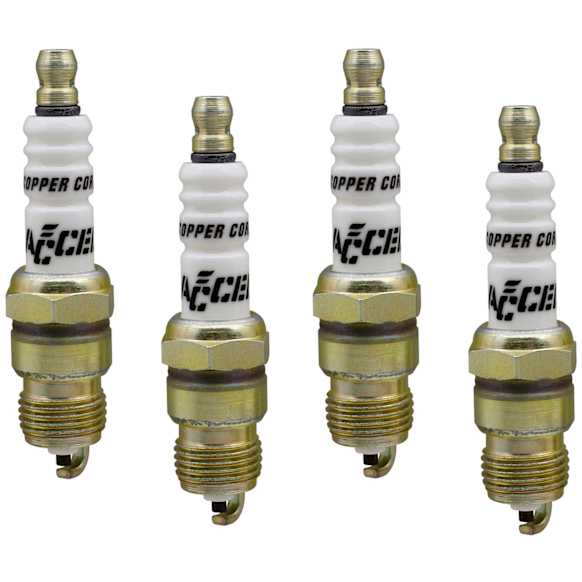 0576S-4 Spark Plug, Set of 4, C-Cut Shorty Series