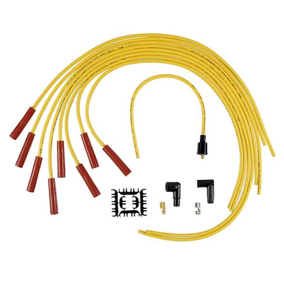 4040 4000 Series Super Stock Series Spark Plug Wire, Set of 8