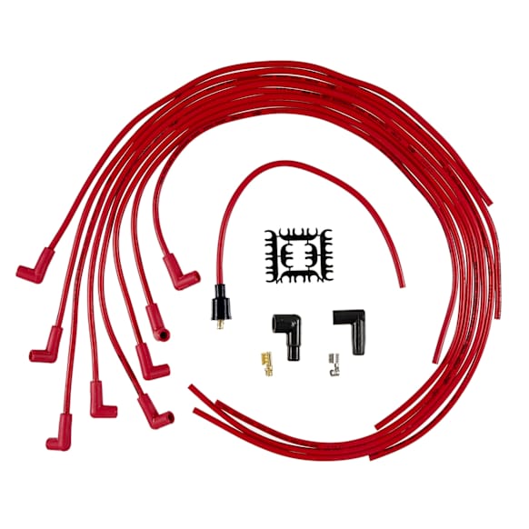 4041R 4000 Series Super Stock Series Spark Plug Wire, Set of 8