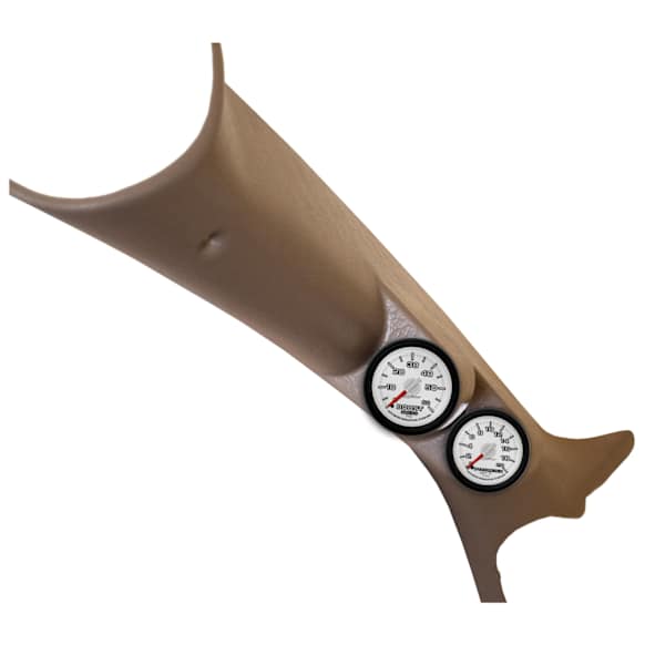 7096 Diesel Gauge Kit, A-Pillar, Ram 03-09, Boost/Egt, 60Psi/2000f, Fact. Match