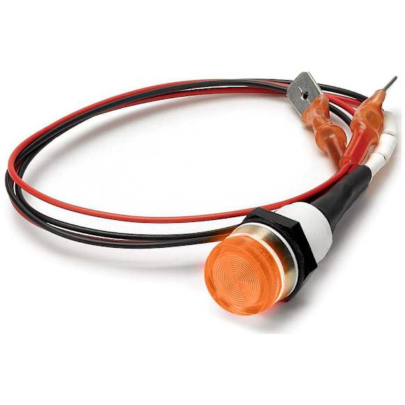 ST538 Warning Light, Panel Mount, Amber