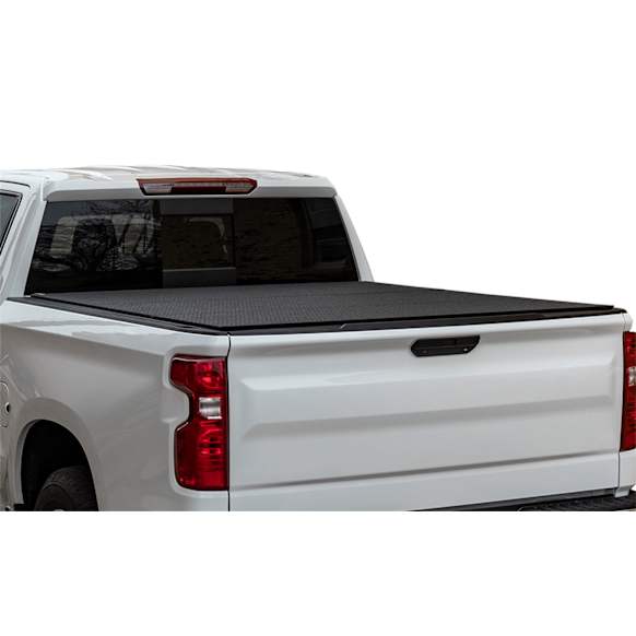 2022 GMC Sierra 1500 - LOMAX Professional Series Folding Hard Tonneau Cover, ,Aluminum, Approx. 5 ft. 6 in. Bed