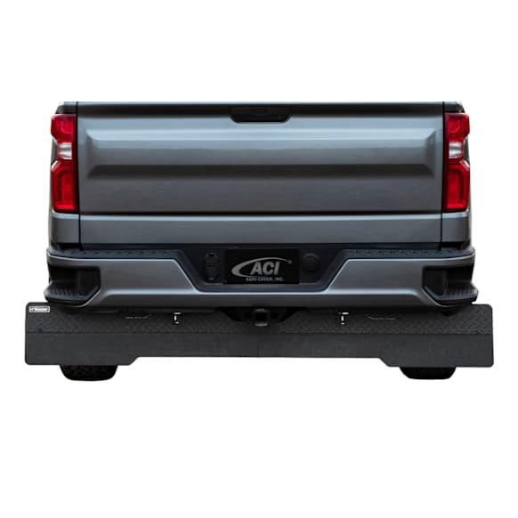 H1010119 Rear, Driver and Passenger Side Mud Flaps, Black, Rubber