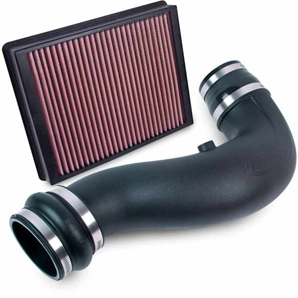 2014 GMC Sierra 1500 - Jr. Kit Series Cold Air Intake, With Red Air Filter, EO# D-609-20, Oiled, Plastic Tube, 5.3L 8Cyl