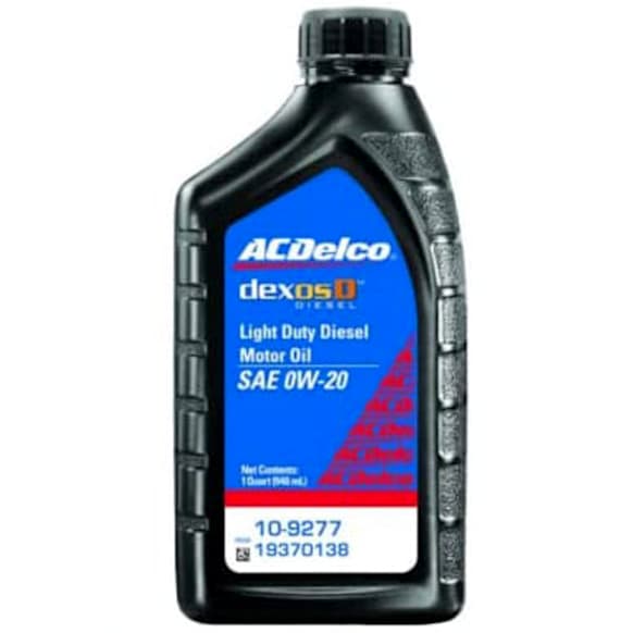 2021 GMC Sierra 1500 - Motor Oil, 4-Door, Extended Cab Pickup, 147.4 in. Wheelbase, U S A(EF7), 0W-20)(DEXOS D)(DIESEL), Sold Individually, DexosD Series