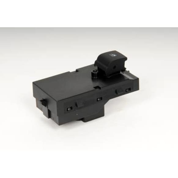 13305370 Front, Driver or Passenger Side Window Switch, Black, 1 Button